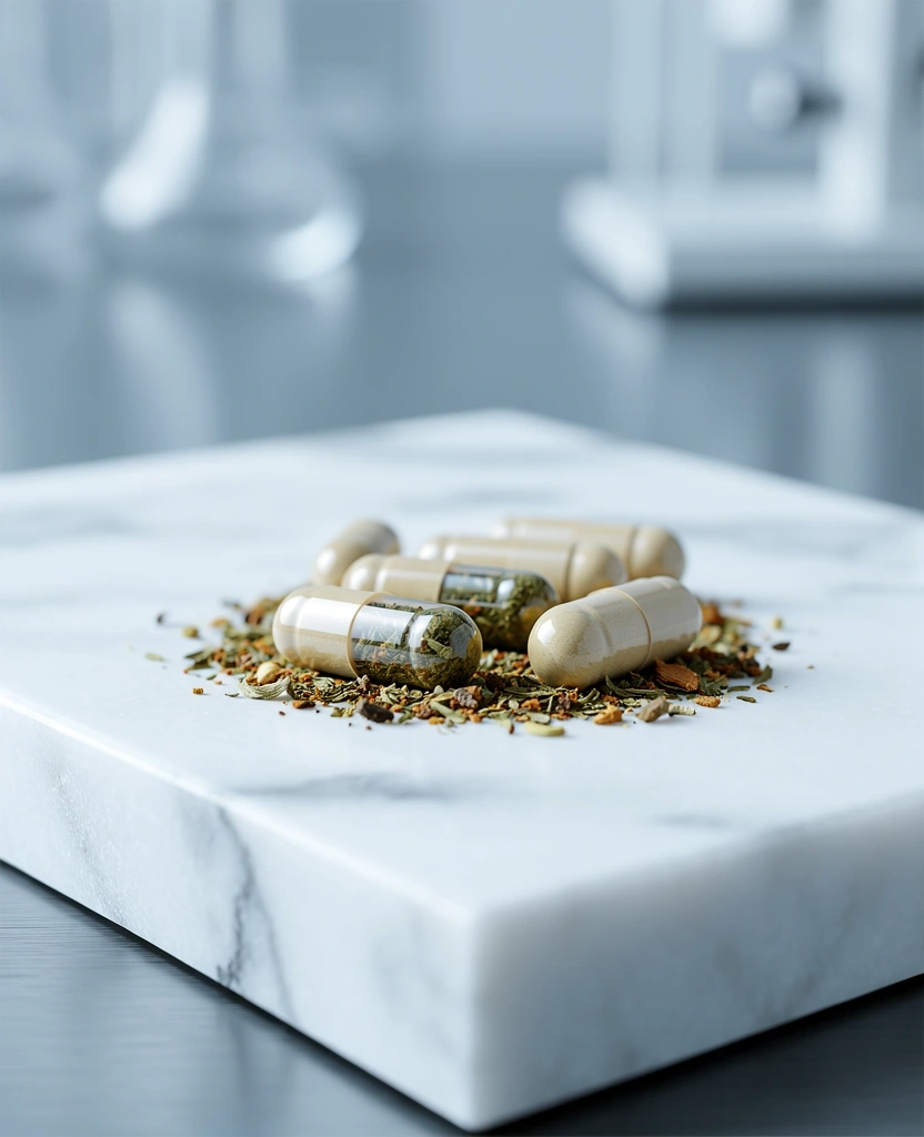 Natural capsules for strength and vitality